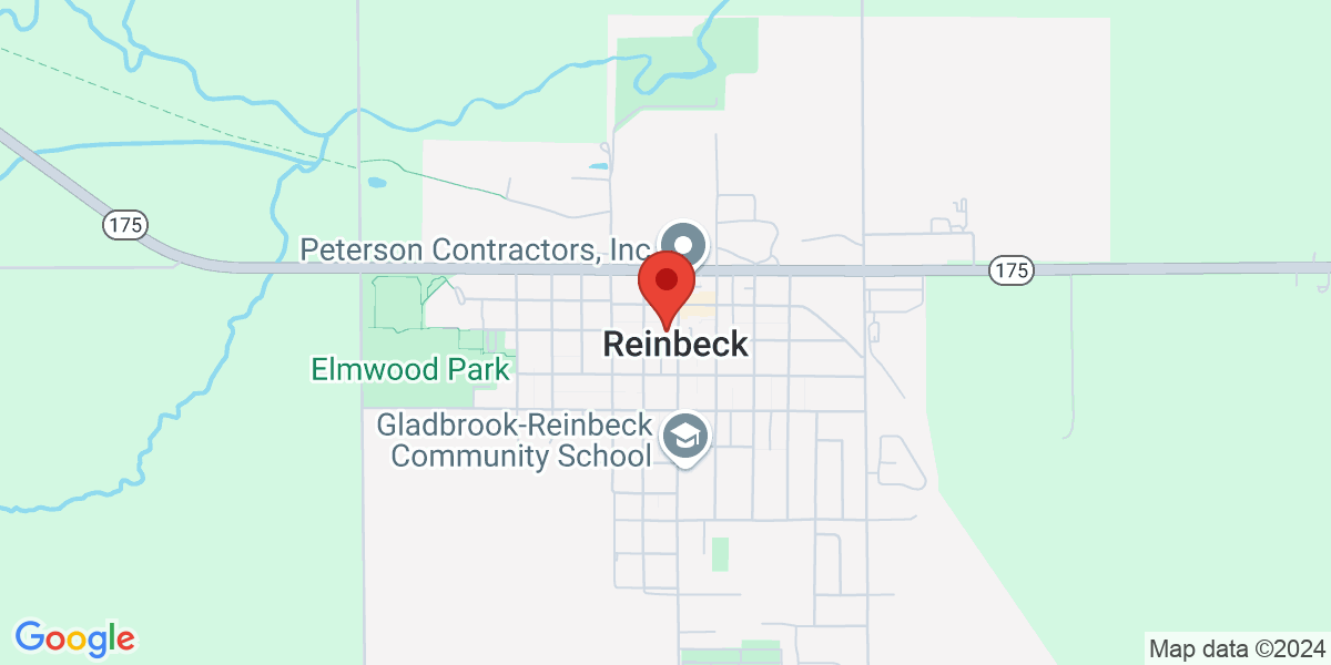 Map of Reinbeck Public Library